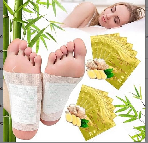 Herbal And Gentle Ingredient Detox Foot Pads (Pack of 10)